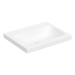 Geberit iCon Light Aufsatzwaschtisch, Breite 60cm, Tiefe 48cm, ohne Hahnloch, ohne Ü... GEBERIT-501847007 4025410895516 (Abb. 1)