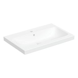 Geberit iCon Light Aufsatzwaschtisch, Breite 75cm, Tiefe 48cm, Hahnloch mittig, Über... GEBERIT-501848002 4025410895547 (Abb. 1)