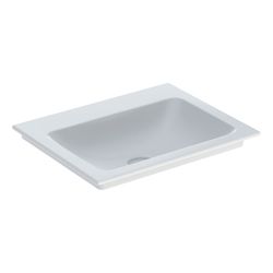 Geberit ONE Möbelwaschtisch Abgang vertikal, Breite 60cm, Tiefe 48cm, ohne Hahnloch,... GEBERIT-505011011 4025410953568 (Abb. 1)