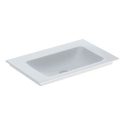 Geberit ONE Möbelwaschtisch Abgang vertikal, Breite 75cm, Tiefe 48cm, ohne Hahnloch,... GEBERIT-505011012 4025410953575 (Abb. 1)