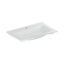 Geberit iCon Möbelwaschtisch, Breite 75cm, Tiefe 48cm, Hahnloch mittig, ohne Überlau... GEBERIT-501844002 4025410895349 (Abb. 1)