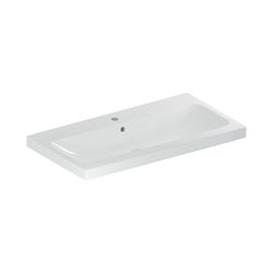Geberit iCon Light Waschtisch, Breite 90cm, Tiefe 48cm, Hahnloch mittig, Überlauf si... GEBERIT-501836001 4025410894731 (Abb. 1)