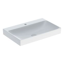 Geberit ONE Waschtisch Abgang vertikal, Breite 75cm, Tiefe 48cm, Hahnloch mittig, oh... GEBERIT-505020012 4025410953636 (Abb. 1)