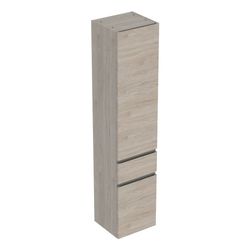 Geberit Renova Plan Hochschrank mit 2 Türen, 1 Schublade, 39x180x36cm, Nussbaum hick... GEBERIT-501923001 4025410905512 (Abb. 1)