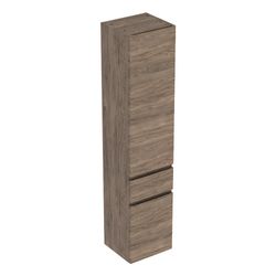 Geberit Renova Plan Hochschrank mit 2 Türen, 1 Schublade, 39x180x36cm, Nussbaum hick... GEBERIT-501923JR1 4025410906038 (Abb. 1)
