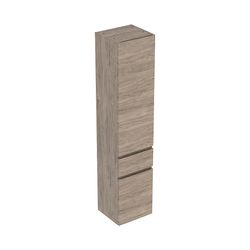 Geberit Renova Plan Hochschrank mit 2 Türen, 1 Schublade, 39x180x36cm, Nussbaum hick... GEBERIT-501923JR1 4025410906038 (Abb. 1)