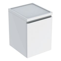 Geberit Renova Plan Seitenschrank 1 Schublade, 40x55x44,5cm, Weiß lackiert hochglänz... GEBERIT-501913011 4025410905338 (Abb. 1)