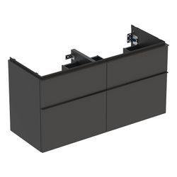 Geberit iCon Unterschrank für Doppelwaschtisch, 4 Schubladen 120x61,5cm, Lava lackie... GEBERIT-502309JK1 4025410942548 (Abb. 1)