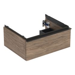 Geberit iCon Unterschrank für Waschtisch 1 Schublade Waschtisch 60cm, Nussbaum hicko... GEBERIT-502310JR1 4025410942609 (Abb. 1)
