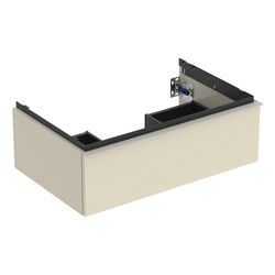 Geberit iCon Unterschrank für Waschtisch 1 Schublade Waschtisch 75cm Sandgrau lackie... GEBERIT-502311JL1 4025410942630 (Abb. 1)