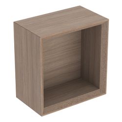 Geberit iCon Wandbox quadratisch, 22,5x23,3x13,2cm, Eiche Melamin Holzstruktur... GEBERIT-502321JH1 4025410943019 (Abb. 1)