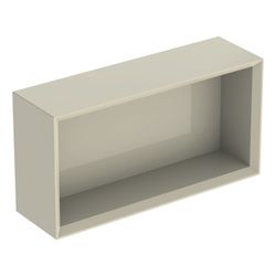 Geberit iCon Wandbox rechteckig, 45x23,3x13,2cm, Sandgrau lackiert hochglänzend... GEBERIT-502322JL1 4025410943071 (Abb. 1)