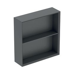 Geberit iCon Regal quadratisch, 45x46,7x13,2cm, Lava lackiert matt... GEBERIT-502323JK1 4025410943101 (Abb. 1)
