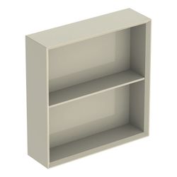 Geberit iCon Regal quadratisch, 45x46,7x13,2cm, Sandgrau lackiert hochglänzend... GEBERIT-502323JL1 4025410943118 (Abb. 1)