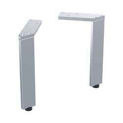 Geberit Set Füße Höhe 21,7cm, Hochglanz verchromt... GEBERIT-502330001 4025410941862 (Abb. 1)
