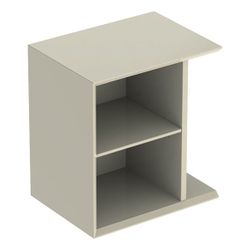 Geberit iCon Seitenelement, 37x40x27,3cm, Sandgrau lackiert hochglänzend... GEBERIT-502325JL1 4025410943194 (Abb. 1)