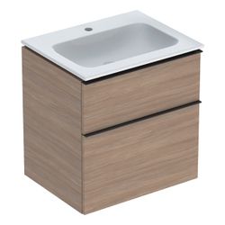 Geberit iCon Set Möbelwaschtisch schmaler Rand 2 Schubladen Ansch. 60cm KeraTect Eic... GEBERIT-502331JH1 4025410943279 (Abb. 1)