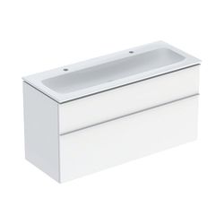 Geberit iCon Set Möbelwaschtisch schmaler Rand 2 Schubladen Ansch. 120cm KeraTect We... GEBERIT-502334012 4025410941978 (Abb. 1)