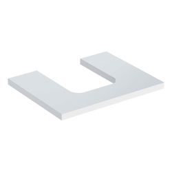 Geberit ONE Waschtischplatte Ausschnitt mittig, für Aufsatzwaschtisch Schalenform, 6... GEBERIT-505271001 4025410936196 (Abb. 1)