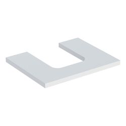 Geberit ONE Waschtischplatte Ausschnitt mittig, für Aufsatzwaschtisch Schalenform, 6... GEBERIT-505271002 4025410936202 (Abb. 1)
