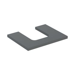 Geberit ONE Waschtischplatte Ausschnitt mittig, für Aufsatzwaschtisch Schalenform, 6... GEBERIT-505271003 4025410936219 (Abb. 1)