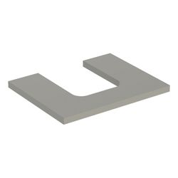 Geberit ONE Waschtischplatte Ausschnitt mittig, für Aufsatzwaschtisch Schalenform, 6... GEBERIT-505271007 4025410936257 (Abb. 1)