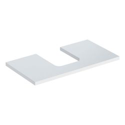 Geberit ONE Waschtischplatte Ausschnitt mittig, für Aufsatzwaschtisch Schalenform, 7... GEBERIT-505272001 4025410936264 (Abb. 1)