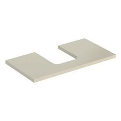 Geberit ONE Waschtischplatte Ausschnitt mittig, für Aufsatzwaschtisch Schalenform, 7... GEBERIT-505272004 4025410936295 (Abb. 1)