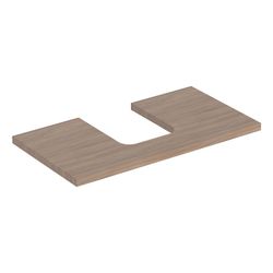 Geberit ONE Waschtischplatte Ausschnitt mittig, für Aufsatzwaschtisch Schalenform, 7... GEBERIT-505272005 4025410936301 (Abb. 1)