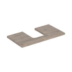 Geberit ONE Waschtischplatte Ausschnitt mittig, für Aufsatzwaschtisch Schalenform, 7... GEBERIT-505272006 4025410936318 (Abb. 1)