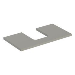 Geberit ONE Waschtischplatte Ausschnitt mittig, für Aufsatzwaschtisch Schalenform, 7... GEBERIT-505272007 4025410936325 (Abb. 1)