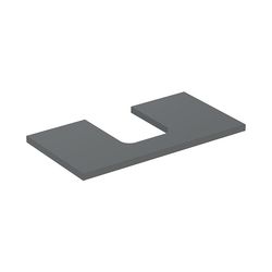 Geberit ONE Waschtischplatte Ausschnitt mittig, für Aufsatzwaschtisch Schalenform, 9... GEBERIT-505273003 4025410936356 (Abb. 1)