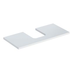 Geberit ONE Waschtischplatte Ausschnitt mittig, für Aufsatzwaschtisch Schalenform, 1... GEBERIT-505274001 4025410936400 (Abb. 1)