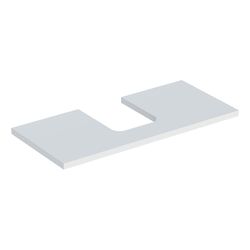 Geberit ONE Waschtischplatte Ausschnitt mittig, für Aufsatzwaschtisch Schalenform, 1... GEBERIT-505274002 4025410936417 (Abb. 1)