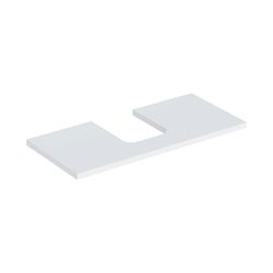 Geberit ONE Waschtischplatte Ausschnitt mittig, für Aufsatzwaschtisch Schalenform, 1... GEBERIT-505274002 4025410936417 (Abb. 1)