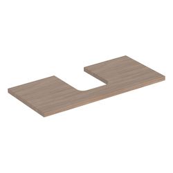 Geberit ONE Waschtischplatte Ausschnitt mittig, für Aufsatzwaschtisch Schalenform, 1... GEBERIT-505274005 4025410936448 (Abb. 1)