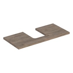 Geberit ONE Waschtischplatte Ausschnitt mittig, für Aufsatzwaschtisch Schalenform, 1... GEBERIT-505274006 4025410936455 (Abb. 1)