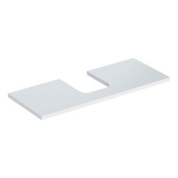 Geberit ONE Waschtischplatte Ausschnitt mittig, für Aufsatzwaschtisch Schalenform, 1... GEBERIT-505275001 4025410936479 (Abb. 1)
