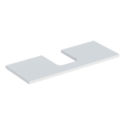 Geberit ONE Waschtischplatte Ausschnitt mittig, für Aufsatzwaschtisch Schalenform, 1... GEBERIT-505275002 4025410936486 (Abb. 1)