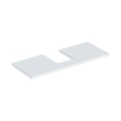 Geberit ONE Waschtischplatte Ausschnitt mittig, für Aufsatzwaschtisch Schalenform, 1... GEBERIT-505275002 4025410936486 (Abb. 1)