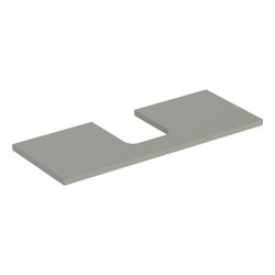 Geberit ONE Waschtischplatte Ausschnitt mittig, für Aufsatzwaschtisch Schalenform, 1... GEBERIT-505275007 4025410936530 (Abb. 1)