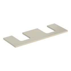 Geberit ONE Waschtischplatte Ausschnitt 2-fach, für Aufsatzwaschtisch Schalenform, 1... GEBERIT-505276004 4025410936578 (Abb. 1)
