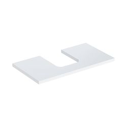 Geberit ONE Waschtischplatte Ausschnitt mittig, für Aufsatzwaschtisch Schalenform, 9... GEBERIT-505273001 4025410936332 (Abb. 1)