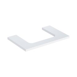 Geberit ONE Waschtischplatte Ausschnitt mittig, für Aufsatzwaschtisch rechteckig, 75... GEBERIT-505282001 4025410936615 (Abb. 1)