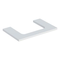 Geberit ONE Waschtischplatte Ausschnitt mittig, für Aufsatzwaschtisch rechteckig, 75... GEBERIT-505282002 4025410936622 (Abb. 1)