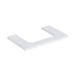 Geberit ONE Waschtischplatte Ausschnitt mittig, für Aufsatzwaschtisch rechteckig, 75... GEBERIT-505282002 4025410936622 (Abb. 1)
