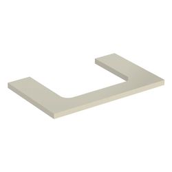 Geberit ONE Waschtischplatte Ausschnitt mittig, für Aufsatzwaschtisch rechteckig, 75... GEBERIT-505282004 4025410936646 (Abb. 1)