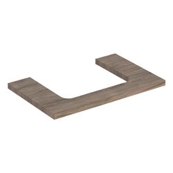 Geberit ONE Waschtischplatte Ausschnitt mittig für Aufsatzwaschtisch rechteckig 75x3... GEBERIT-505282006 4025410936660 (Abb. 1)