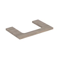 Geberit ONE Waschtischplatte Ausschnitt mittig für Aufsatzwaschtisch rechteckig 75x3... GEBERIT-505282006 4025410936660 (Abb. 1)