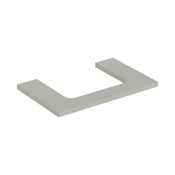 Geberit ONE Waschtischplatte Ausschnitt mittig, für Aufsatzwaschtisch rechteckig, 75... GEBERIT-505282007 4025410936677 (Abb. 1)